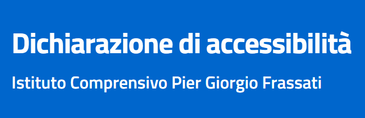 Dichiarazione di accessibilità